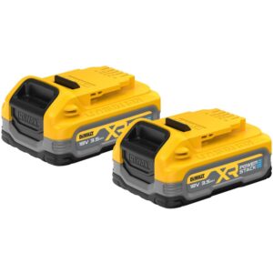 Аккумулятор DEWALT POWERSTACK DCBP318S2, Li-Ion, 18 В, 3.5 Ач, 2 шт. (DCBP318S2-XJ), арт. DCBP318S2-XJ