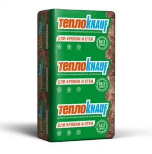Теплоизоляция ТеплоКнауф КОТТЕДЖ+ Термо Плита 037 Aquastatik 1230x610x100 мм (8 шт/упак, 6 м.кв, 0,6 куб), арт. 751541