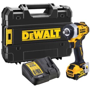 Аккумуляторный гайковерт DEWALT DCF901P1, 12 В, 340 Нм, 3250 уд/мин, с АКБ 5 Ач и ЗУ, в кейсе TSTAK (DCF901P1-QW), арт. DCF901P1-QW