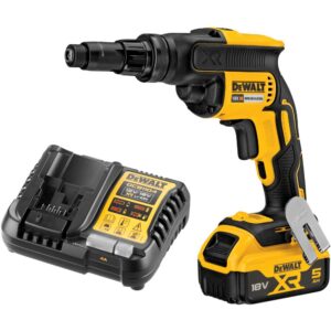Аккумуляторный шуруповерт DEWALT DCF622P1, 18 В, 34 Нм, 2000 об/мин, с АКБ 5 Ач и ЗУ (DCF622P1N-XJ), арт. DCF622P1N-XJ