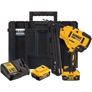 Аккумуляторный гвоздезабивной пистолет DEWALT DCN650P2, 18 В, 48 Дж, с 2 АКБ 5 Ач и ЗУ, в кейсе TSTAK (DCN650P2-QW), арт. DCN650P2-QW
