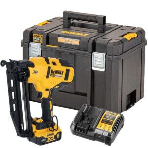Аккумуляторный гвоздезабивной пистолет DEWALT DCN660P1T, 18 В, 48 Дж, с АКБ 5 Ач и ЗУ, в кейсе TSTAK (DCN660P1NT-XJ), арт. DCN660P1NT-XJ