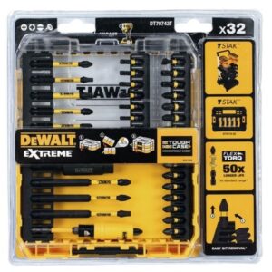 Набор бит и насадок в кейсе DEWALT DT70743T, FLEXTORQ 32 предмета, арт. DT70743T-QZ