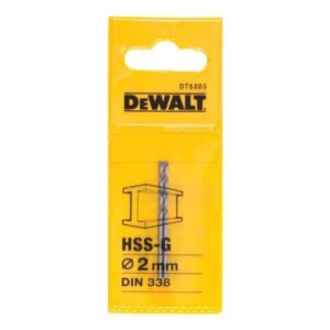 Сверло DEWALT DT5204, по металлу HSS-G, 2.5 x 57 x 30 мм, 2 шт., арт. DT5204-QZ