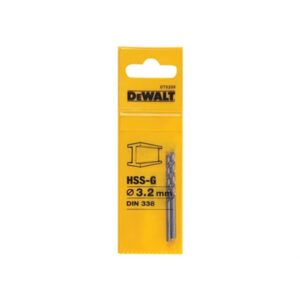 Сверло DEWALT DT5206, по металлу HSS-G, 3.2 x 65 x 36 мм, 2 шт., арт. DT5206-QZ