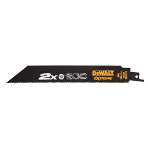 Полотно DEWALT, для сабельных пил, по металлу, 203x1.4-1.8 мм, 5 шт, DT2408L, арт. DT2408L-QZ