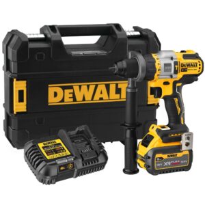 Аккумуляторная ударная дрель-шуруповерт DEWALT DCD999X1, 18 В, 2250 об/мин, 38250 уд/мин, с АКБ 9 Ач и ЗУ, в кейсе TSTAK (DCD999X1-QW), арт. DCD999X1-QW