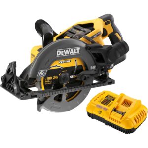 Аккумуляторная дисковая пила DEWALT DCS577X1, 54 В, 190 мм, 5800 об/мин, с АКБ 3 Ач и ЗУ (DCS577X1N-XJ), арт. DCS577X1N-XJ