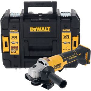 Аккумуляторная угловая шлифмашина DEWALT DCG408NT, 18 В, 125 мм, 9000 об/мин, без АКБ и ЗУ, в кейсе TSTAK (DCG408NT-XJ), арт. DCG408NT-XJ
