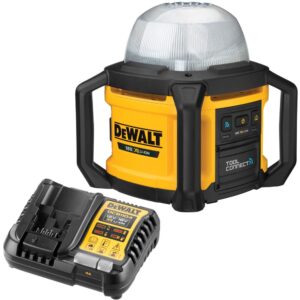 Аккумуляторный фонарь DEWALT DCL074P1, 18 В, 5000 лм, с АКБ 5 Ач и ЗУ (DCL074P1N-XJ), арт. DCL074P1N-XJ