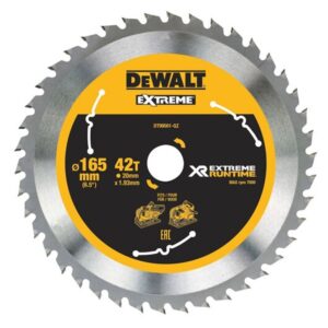 Пильный диск DeWALT XR DT99561, 165 мм., 42 TPI, арт. DT99561-QZ