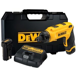 Аккумуляторная отвертка DEWALT DCF680G2, 7.2 В, 430 об/мин, с 2 АКБ 1 Ач и ЗУ, в кейсе (DCF680G2-QW), арт. DCF680G2-QW