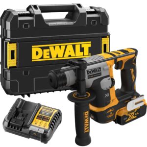 Аккумуляторный перфоратор DEWALT DCH172P1T, 18 В, 1.4 Дж, 4980 уд/мин, с АКБ 5 Ач и ЗУ, в кейсе TSTAK (DCH172P1NT-XJ), арт. DCH172P1NT-XJ