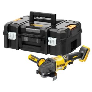 Аккумуляторная угловая шлифмашина DEWALT DCG418NT, 54 В, 125 мм, 9000 об/мин, без АКБ и ЗУ, в кейсе TSTAK (DCG418NT-XJ), арт. DCG418NT-XJ