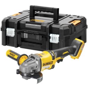 Аккумуляторная угловая шлифмашина DEWALT DCG414NT, 54 В, 125 мм, 9000 об/мин, без АКБ и ЗУ, в кейсе TSTAK (DCG414NT-XJ), арт. DCG414NT-XJ