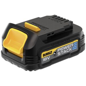 Аккумулятор DEWALT POWERSTACK DCBP034G, маслостойкий, Li-Ion, 18 В, 1.7 Ач (DCBP034G-XJ), арт. DCBP034G-XJ