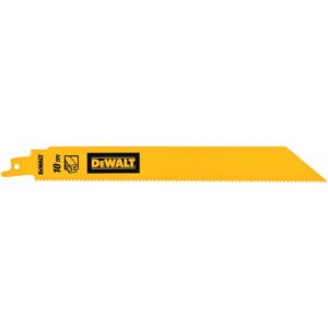 Полотно для сабельной пилы DEWALT DT90386, по металлу, 228 мм, 10 TPI, 5 шт. (DT90386-QZ), арт. DT90386-QZ
