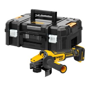 Аккумуляторная угловая шлифмашина DEWALT DCG409NT, 18/54 В, 125 мм, 9000 об/мин, без АКБ и ЗУ, в кейсе TSTAK (DCG409NT-XJ), арт. DCG409NT-XJ