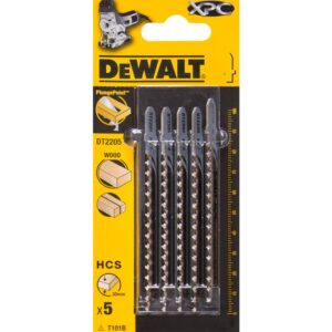 Пилка для лобзика DEWALT EXTREME PRECISION CUT, по дереву, 5 шт. (DT2205-QZ), арт. DT2205-QZ