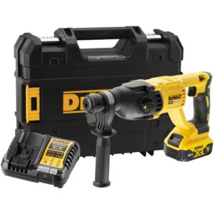 Аккумуляторный перфоратор DEWALT DCH133P1T, 18 В, 2.6 Дж, 5500 уд/мин, с АКБ 5 Ач и ЗУ, в кейсе TSTAK (DCH133P1NT-XJ), арт. DCH133P1NT-XJ