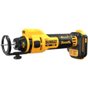 Аккумуляторный фрезер для гипсокартона DEWALT DCE555B, 20 В, 26000 об/мин, без АКБ и ЗУ (DCE555B-XJ), арт. DCE555B-XJ