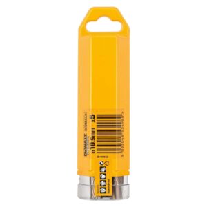 Сверло по металлу DEWALT DT4944, COBALT 5%, 10.5 x 133 x 84 мм, 5 шт., арт. DT4944-QZ