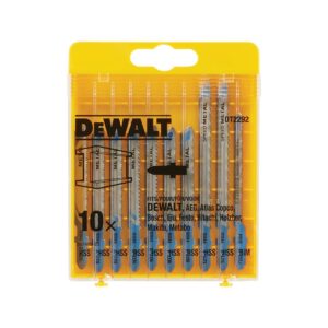 Пилка для лобзика DEWALT DT2292, по металлу, 10 шт. (DT2292-QZ), арт. DT2292-QZ