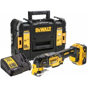 Аккумуляторный реноватор DEWALT DCS355P1, 18 В, 20000 кол/мин, с АКБ 5 Ач и ЗУ, в кейсе TSTAK (DCS355P1-QW), арт. DCS355P1-QW