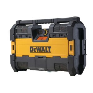 Аккумуляторное зарядное устройство-радиоприемник DEWALT TOUGHSYSTEM, для АКБ 12/18 В, без АКБ и ЗУ, арт. DWST1-75659