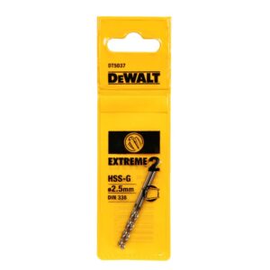 Сверло по металлу DEWALT EXTREME 2, 2.5x57x30 мм (DT5037-QZ), арт. DT5037-QZ