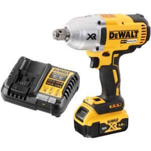 Аккумуляторный гайковерт DEWALT DCF897P1, 18 В, 1627 Нм, 2400 уд/мин, с АКБ 5 Ач и ЗУ (DCF897P1N-XJ), арт. DCF897P1N-XJ