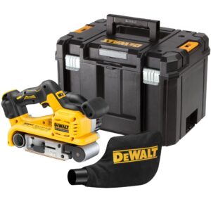 Аккумуляторная ленточная шлифмашина DEWALT DCW220NT, 18 В, 320 м/мин, без АКБ и ЗУ, в кейсе TSTAK (DCW220NT-XJ), арт. DCW220NT-XJ