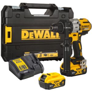 Дрель-шуруповерт DEWALT DCD996M2, 18 В, 2250 об/мин, 38250 уд/мин, с 2 АКБ 4 Ач и ЗУ, в кейсе TSTAK (DCD996M2-QW), арт. DCD996M2-QW