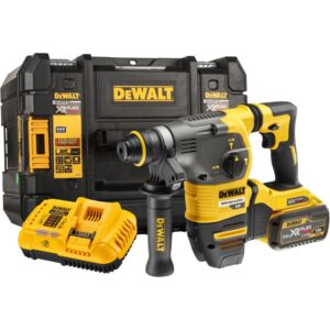 Аккумуляторный перфоратор DEWALT DCH333X1T, 54 В, 3.5 Дж, 4480 уд/мин, с АКБ 3 Ач и ЗУ, в кейсе TSTAK (DCH333X1NT-XJ), арт. DCH333X1NT-XJ