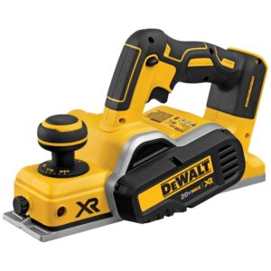 Аккумуляторный рубанок DEWALT DCP580B, 20 В, 15000 об/мин, 82 мм, без АКБ и ЗУ (DCP580B-XJ), арт. DCP580B-XJ