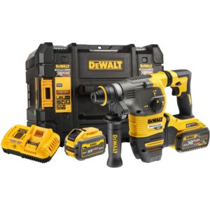 Аккумуляторный перфоратор DEWALT DCH333X2, 54 В, 3.5 Дж, 4480 уд/мин, с 2 АКБ 3 Ач и ЗУ, в кейсе TSTAK (DCH333X2-QW), арт. DCH333X2-QW