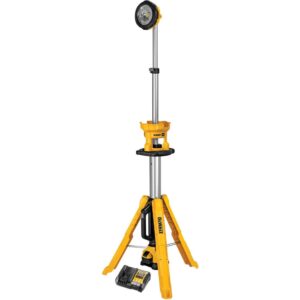 Аккумуляторная мачта освещения DEWALT DCL079P1, 20 В, 3000 лм, с АКБ 5 Ач и ЗУ (DCL079P1N-A9), арт. DCL079P1N-A9