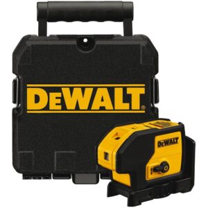 Самовыравнивающийся точечный КРАСНЫЙ лазерный уровень DEWALT DW083K, арт. DW083K-XJ