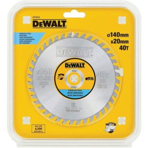 Пильный диск DEWALT METAL CUTTING DT1918, 140/20 мм., арт. DT1918-QZ
