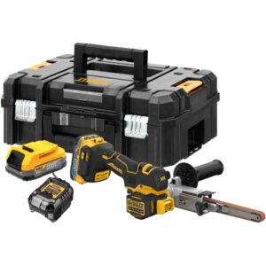 Аккумуляторный напильник DEWALT DCM200E2T, 18 В, 1707 м/мин, с 2 АКБ 1.7 Ач и ЗУ, в кейсе TSTAK (DCM200E2T-QW), арт. DCM200E2T-QW