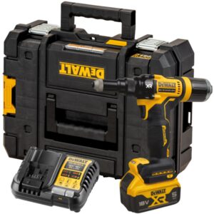Аккумуляторный заклепочный пистолет DEWALT DCF403P1T, 18 В, c АКБ 5 Ач и ЗУ, в кейсе TSTAK (DCF403P1NT-XJ), арт. DCF403P1NT-XJ