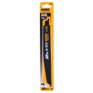 Полотно для сабельной пилы DEWALT DT2307L, по дереву, 5 шт. (DT2307L-QZ), арт. DT2307L-QZ
