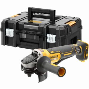 Аккумуляторная угловая шлифмашина DEWALT DCG406NT, 18 В, 125 мм, 9000 об/мин, без АКБ и ЗУ, в кейсе TSTAK (DCG406NT-XJ), арт. DCG406NT-XJ