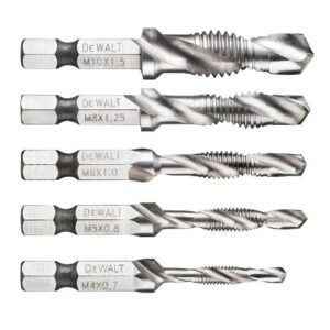 Набор сверл DEWALT IMPACT по металлу, 4/5/6/8/10 мм, 5 шт. (DT50060-QZ), арт. DT50060-QZ