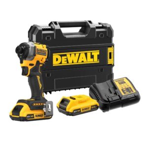 Аккумуляторный шуруповерт DEWALT DCF850D2T, 18 В, 206 Нм, 3800 уд/мин, с 2 АКБ 2 Ач и ЗУ, в кейсе TSTAK (DCF850D2T-QW), арт. DCF850D2T-QW