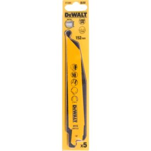 Полотно для сабельной пилы DEWALT DT2385, по металлу, 5 шт. (DT2385-QZ), арт. DT2385-QZ