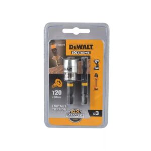 Биты DEWALT DT70537T, FLEXTORQ T20 50 мм, c магнитным держателем MAGNETIC SCREW LOCK, арт. DT70537T-QZ