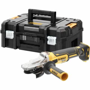 Аккумуляторная угловая шлифмашина DEWALT DCG405FNT, 18 В, 125 мм, 9000 об/мин, без АКБ и ЗУ, в кейсе TSTAK (DCG405FNT-XJ), арт. DCG405FNT-XJ