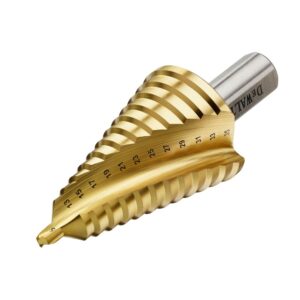 Сверло ступенчатое по металлу DEWALT DT90246, 4-22 мм хвост 10мм, арт. DT90246-QZ