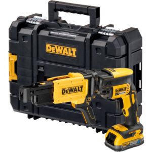 Аккумуляторный ленточный шуруповерт DEWALT DCF620E1K, 18 В, 30 Нм, 4400 об/мин, с АКБ 1.7 Ач, без ЗУ, в кейсе TSTAK (DCF620E1K-XJ), арт. DCF620E1K-XJ